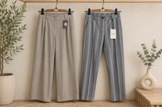 Lote de pantalones de vestir por cierre de tienda