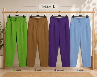Lote de pantalones de vestir por cierre de tienda