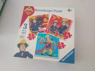 Puzzle Ravensburger Bombero Sam 3 en 1