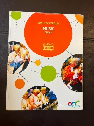 Libro Música Anaya Lower Secondary Stage II