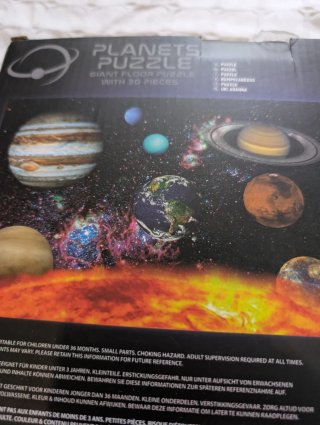 Puzzle Planetas NASA 30 Piezas Gigante