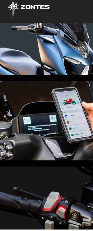 Zontes M125 Maxi Scooter 2025