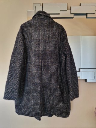 Abrigo Mujer Woman cuadros