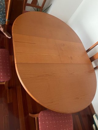 Salón completo, mueble+2mesas+2  lámparas+4sillas.