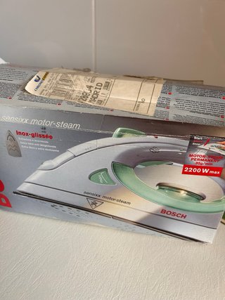 Plancha Bosch Sensixx Motor-Steam 2200W