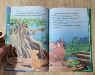 Clásico cuento Disney.Simba y la terrible tormenta