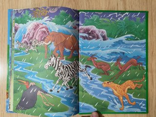 Clásico cuento Disney.Simba y la terrible tormenta