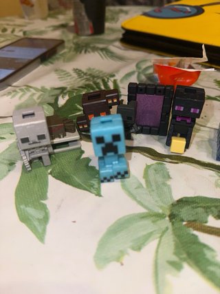 pack 15 Figuras Minecraft Kinder Sorpresa