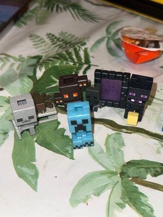 pack 15 Figuras Minecraft Kinder Sorpresa