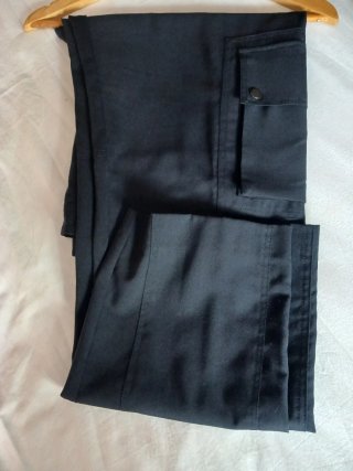 Pantalón Uterqüe azul marino