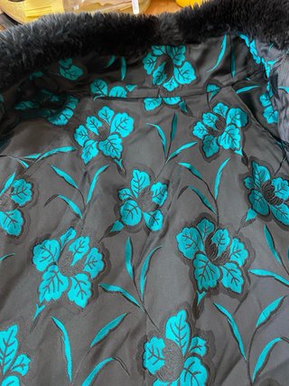Cappotto di pelliccia sintetica donna nero