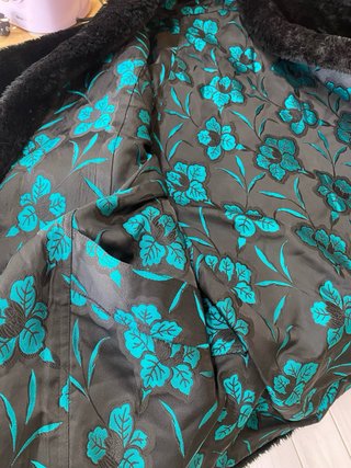 Cappotto di pelliccia sintetica donna nero