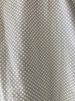 Camisa Zara Slim Fit lunares gris/blanco Talla M