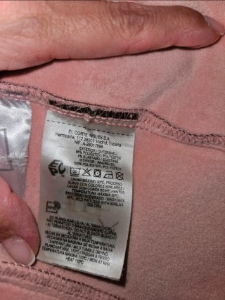 Chaqueta deportiva mujer gris y rosa