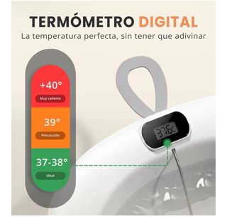 Bañera Bebé Plegable con Soporte