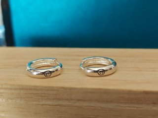 Aros Plata 925 12mm