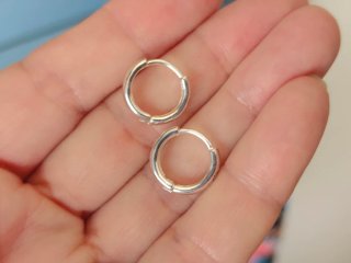 Aros Plata 925 12mm