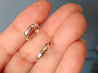 Aros Plata 925 12mm