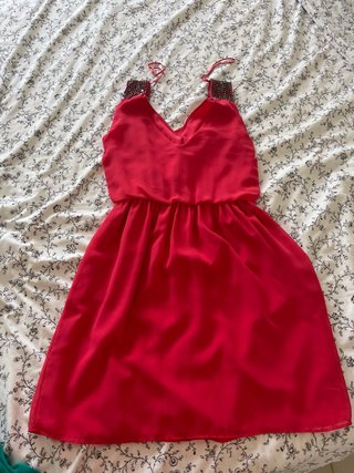Vestido Zara Rojo