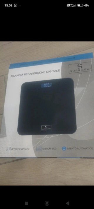 Bilancia elettronica Suprema Luxury