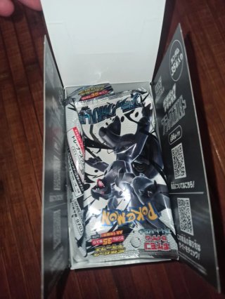 Pokemon Caja vacia Negra Black Bolt