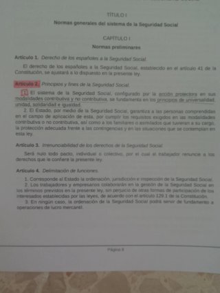 Ley General Seguridad Social 8/2015
