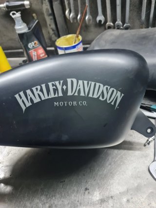 Depósito Harley-Davidson Sporter Negro