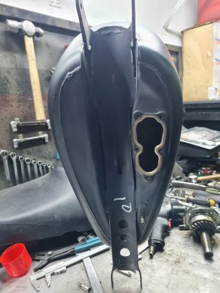 Depósito Harley-Davidson Sporter Negro