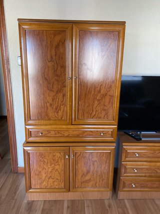 Conjunto Muebles Salón Madera