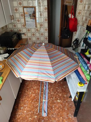 Sombrilla Playa Solmar 180cm Multicolor