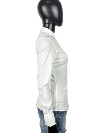 Napapijri Geographic Camicia Donna XS Bianca Logo
