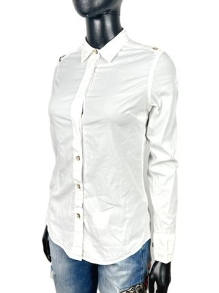 Napapijri Geographic Camicia Donna XS Bianca Logo