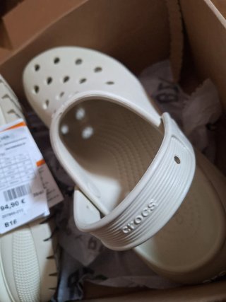 Crocs Mega Crush Beige Talla 39