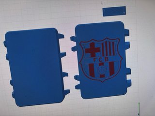 Caja Cromos Panini Doble Compartimento de tu equip