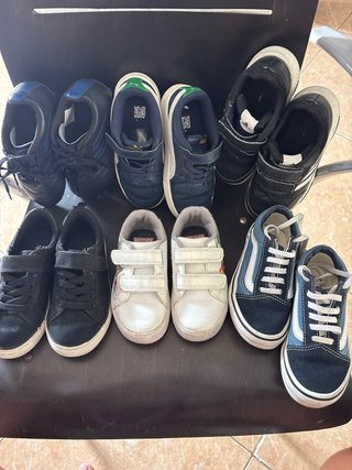 Lote Zapatos Niño Usados Buen Estado
