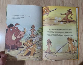 Clásico cuento Disney.Simba predice el futuro.