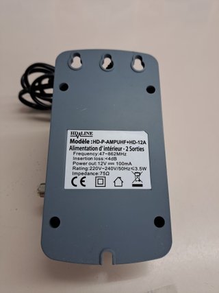 Amplificador de señal para antena TDT