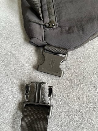 Riñonera Lululemon Gris Grande