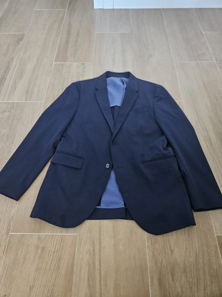 Traje de hombre de Zara azul
