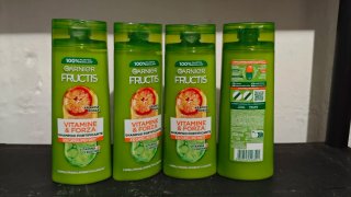 4 Shampoo Garnier Fructis Vitamine e Forza