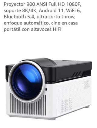Proyector MAGCUBIC 900 ANSI 4K 1080P