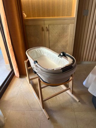 Capazo Cybex con balancín