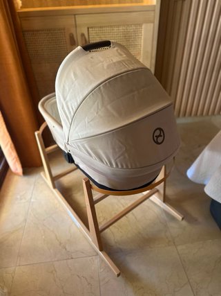 Capazo Cybex con balancín