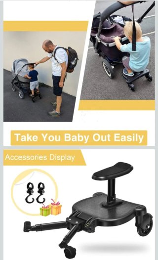 Plataforma para cochecito de bebe