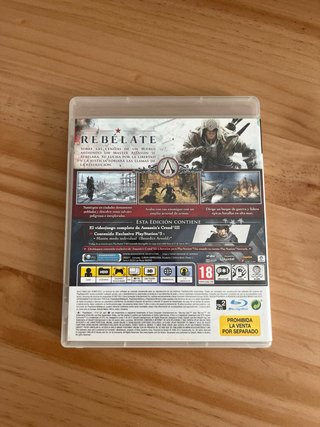 Assassin's Creed III PS3 Edición Exclusiva
