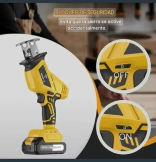 Sierra Sable Inalámbrica Batería Recargable