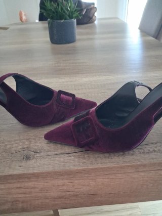 Zapatos de tacón SILBON morados talla 38