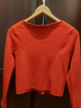 Chaqueta Adolfo Dominguez Roja Cremallera
