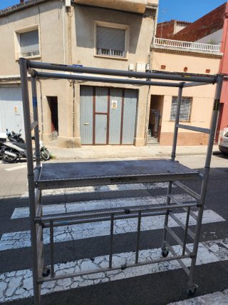 Andamio de aluminio para alquiler