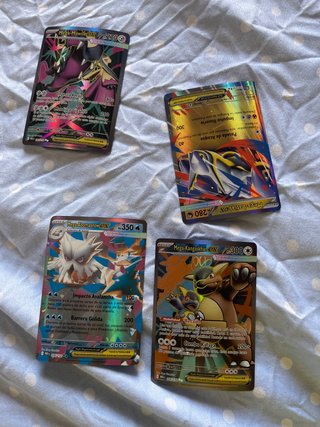 Lote Cartas Pokémon Mega Mawile, Abomasnow, Kangas